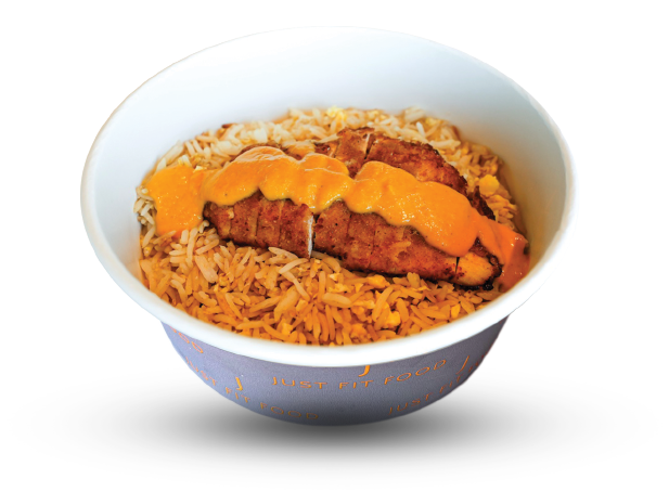 Chicken Katsu Curry and Egg Fried Rice